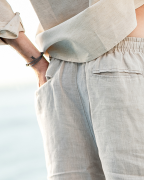 Casablanca - Premium linneshorts